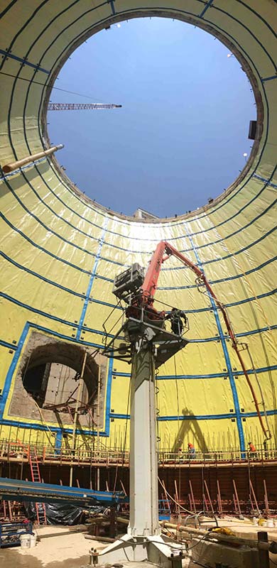 Schwing Boom mounting options